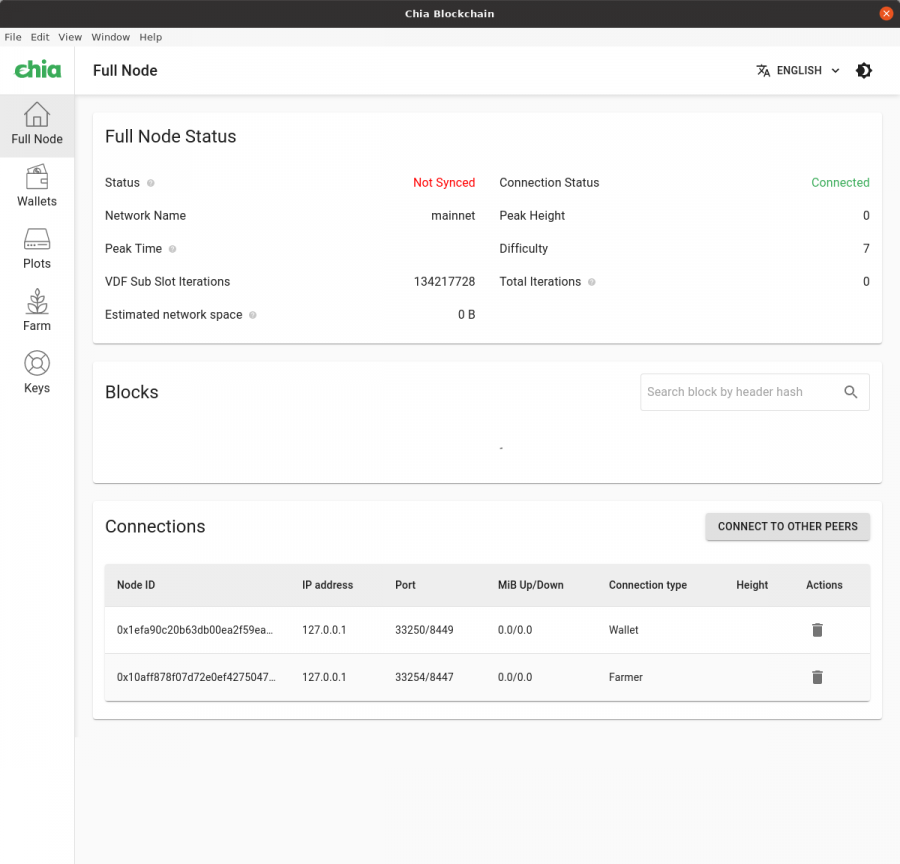 CHIA - installation and coin farming | Blockchain